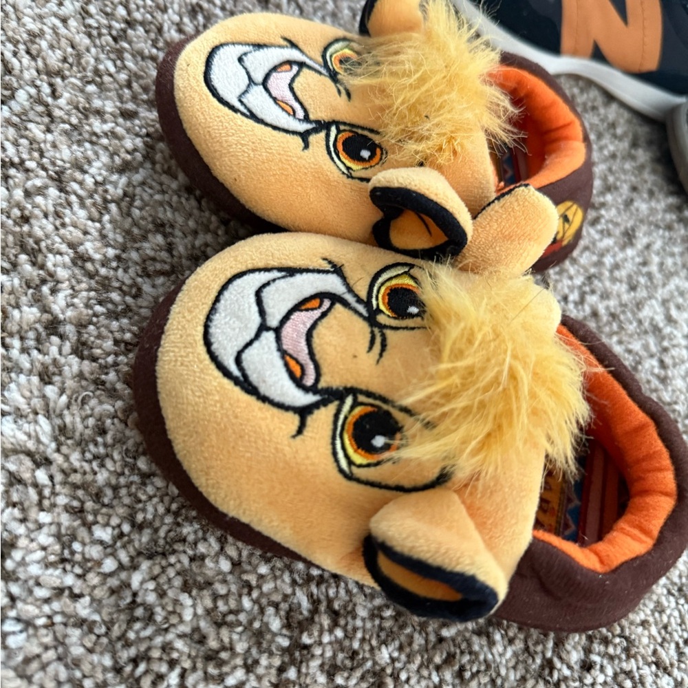 Disney Orange and Brown One Piece with Lion King